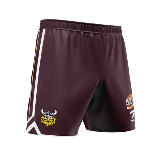 Caribou Vikings | Reversible Game Shorts