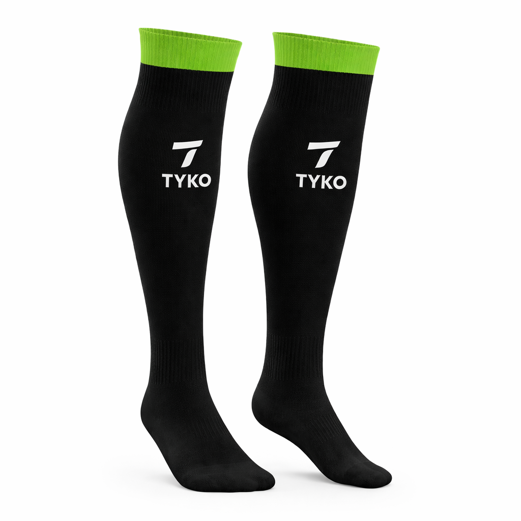 Template FC | Black Game Socks