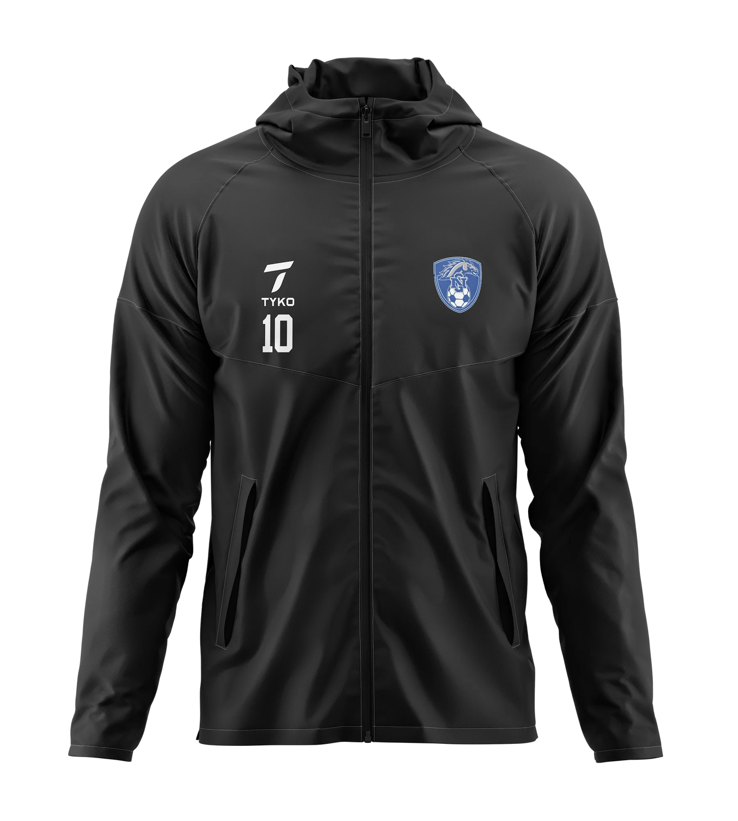 New Generation FC | Elite All Weather Jacket (Black)